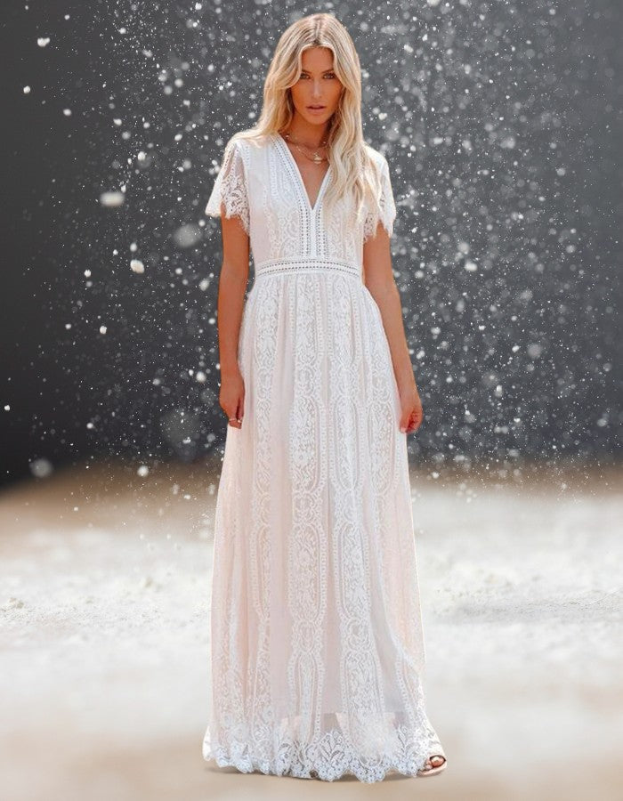 Bucolica robe de cocktail mariage champêtre - Main Image