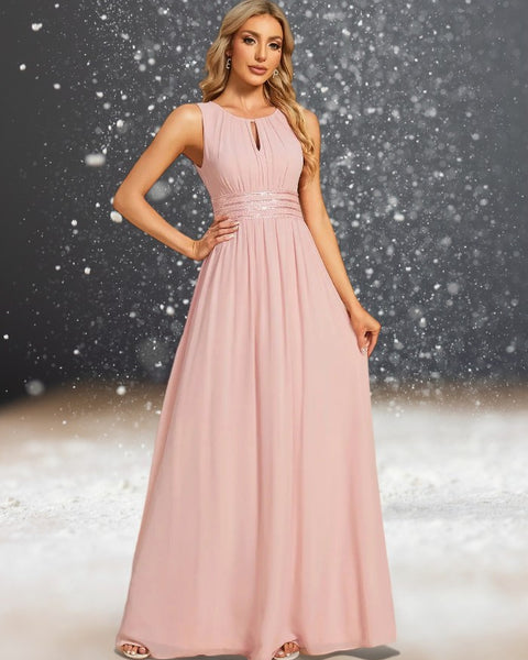 Robe cocktail mariage rose