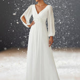 Robe Blanche Cocktail Cérémonie de Mariage