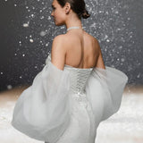 Robe Bustier Cocktail Mariage côter