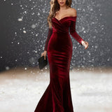 Robe Cocktail Hiver Mariage femme
