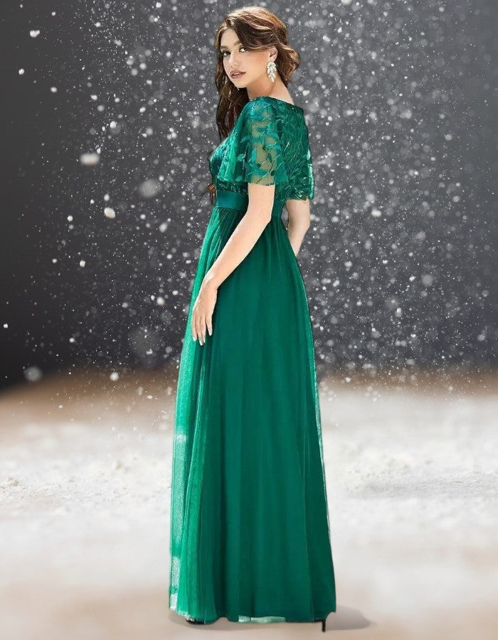 Robe Cocktail Invité Mariage dos