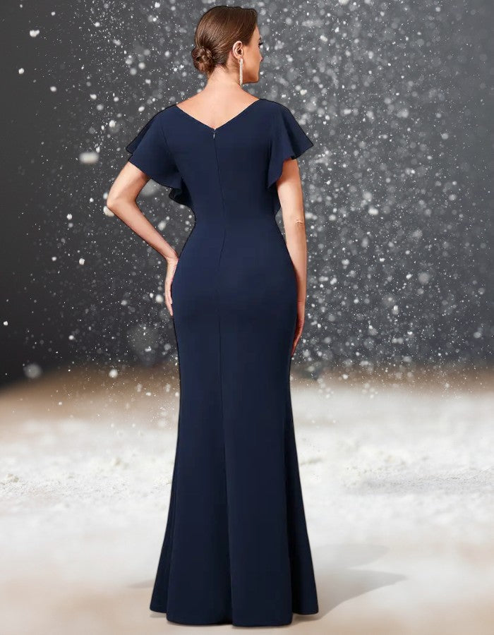Robe Cocktail Mariage 2023 de dos
