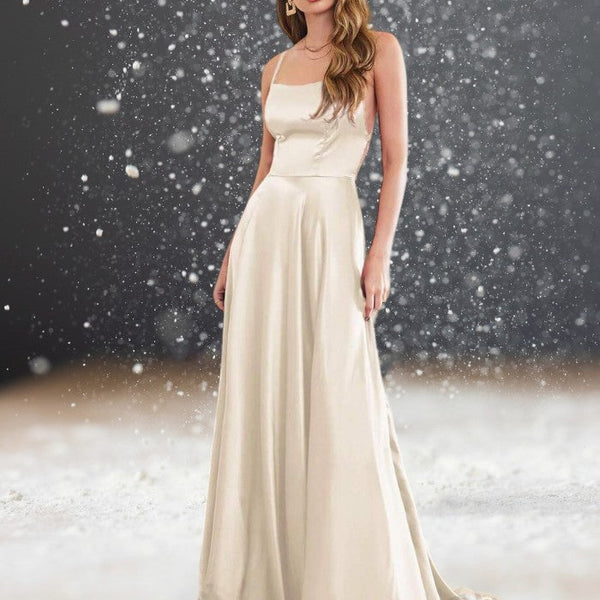 Robe Cocktail Mariage Champagne