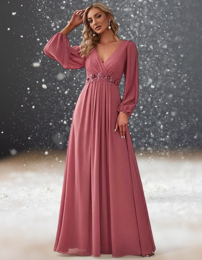 Robe Cocktail Mariage Vieux Rose