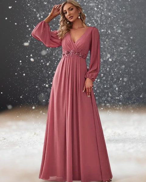 Robe Cocktail Mariage Vieux Rose