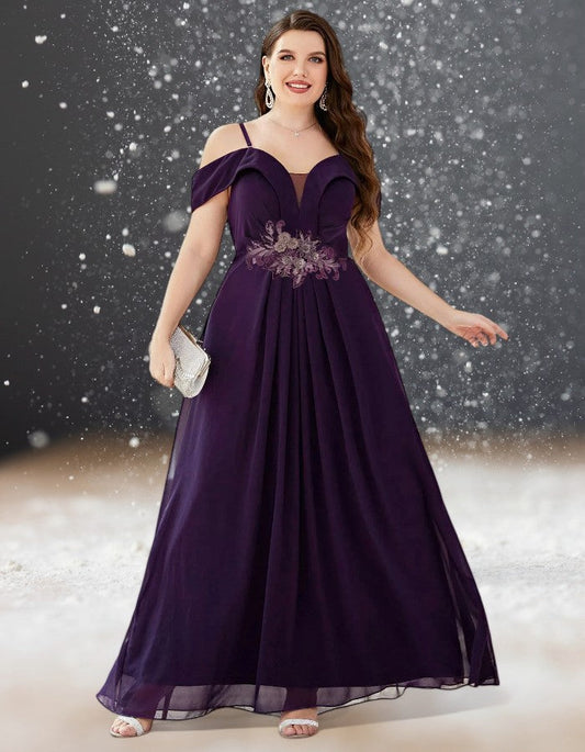 Robe Cocktail Mariage Violet