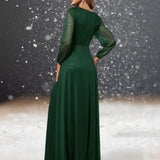 Robe de Cocktail Mariage Luxe de dos