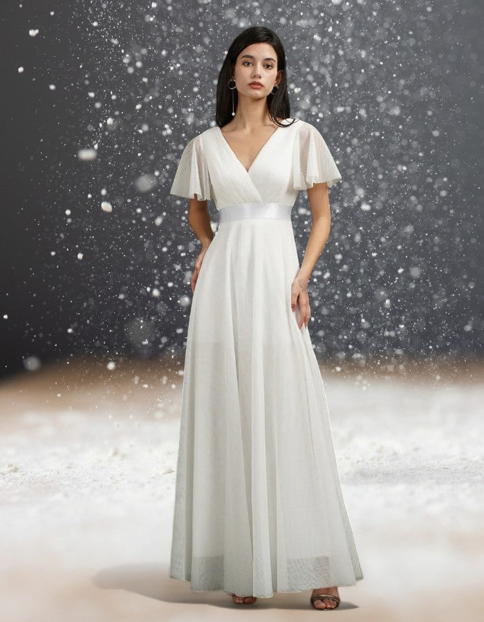 Robe de Cocktail pour Mariage Chic 2020 face