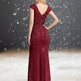 Robe de Cocktail pour Mariage Chic 2023 de dos