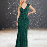 Robe de Cocktail pour Mariage Chic Longue