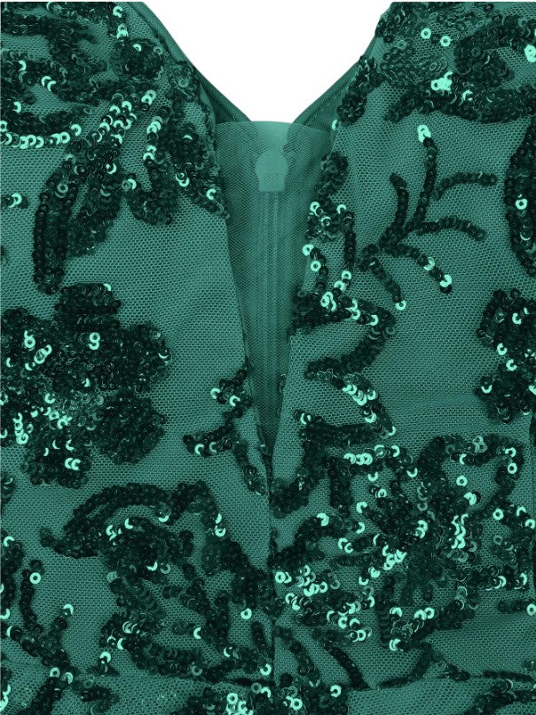 Robe de Cocktail pour Mariage Chic Longue détails