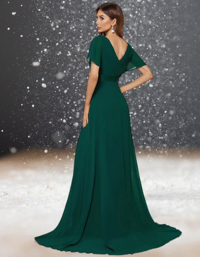 Robe de Cocktail Vintage pour Mariage dos