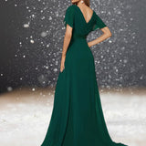 Robe de Cocktail Vintage pour Mariage dos