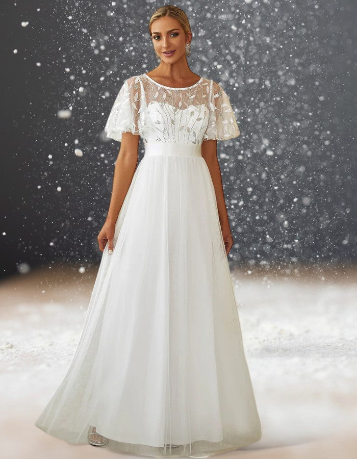 Robe Dentelle Cocktail Mariage