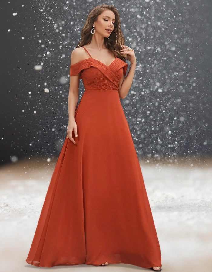 Robe Longue Cocktail Mariage Moderne