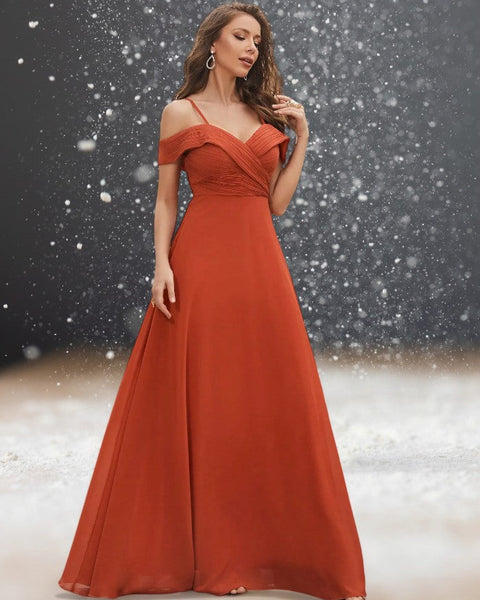 Robe Longue Cocktail Mariage Moderne