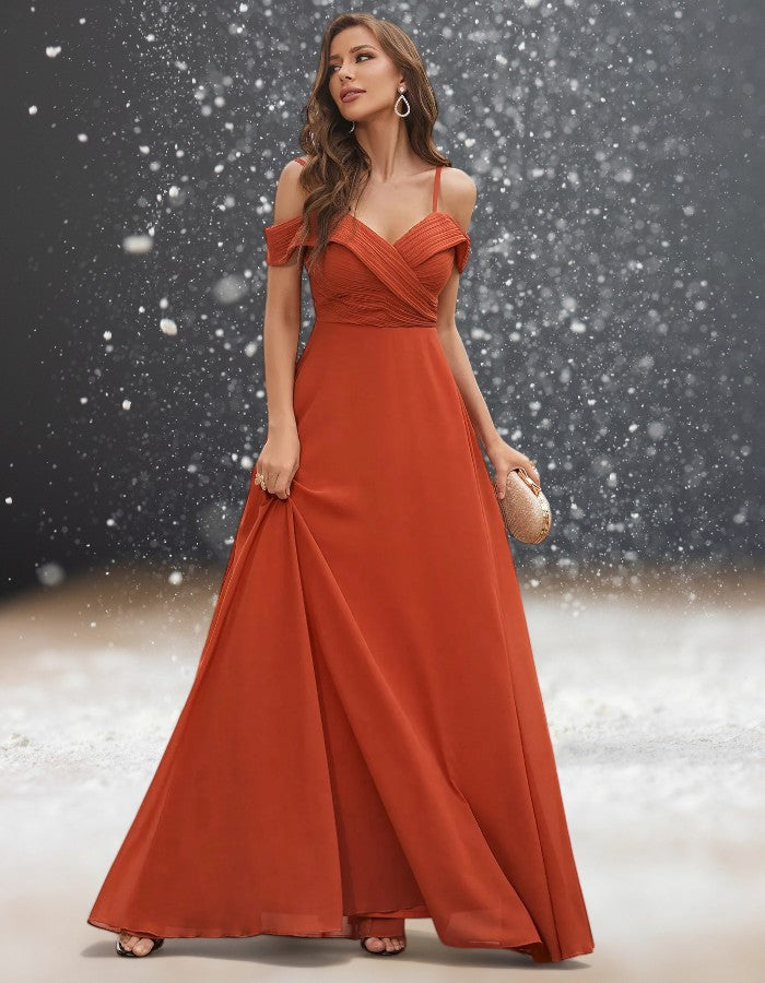 Robe Longue Cocktail Mariage Moderne femme