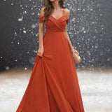 Robe Longue Cocktail Mariage Moderne femme