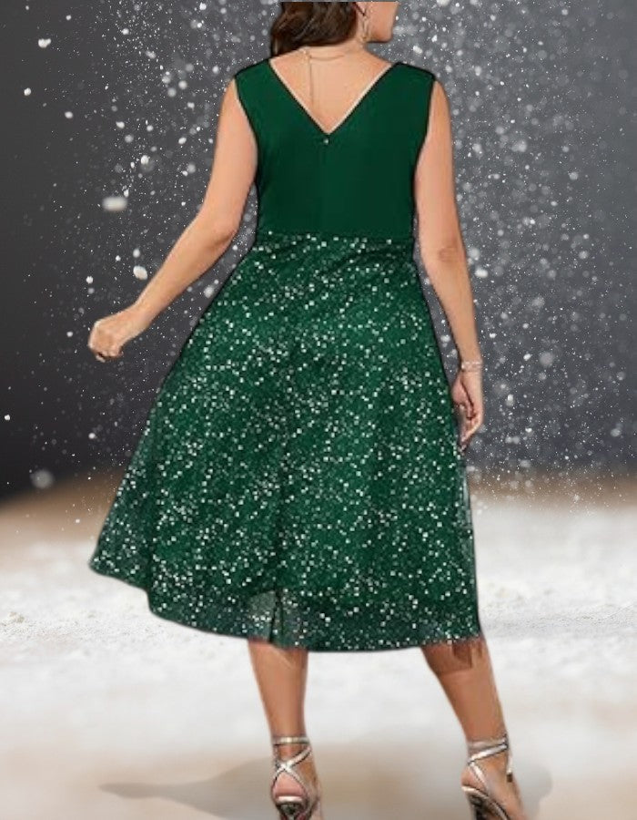 Robe Mariage Cocktail Femme Ronde dos