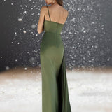 Robe Porte Feuille Cocktail Mariage dos